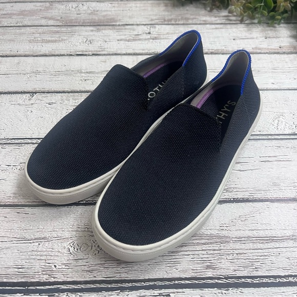 Rothy's Shoes - Rothys The Original Slip On Womens Sneaker Black Comfort Shoes Size 6